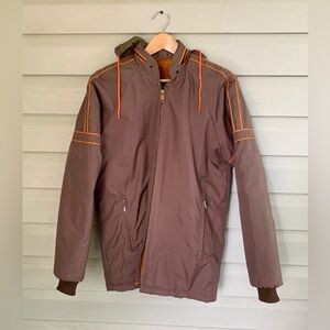 Vintage WESTERFIELD waterproof field jacket hunting brown coat Japan sz 38 EUC